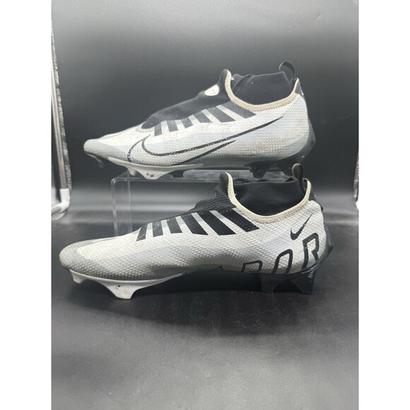 Nike Vapor Edge Pro 360 Cleats Mens 10.5 Football White Pure Platinum DQ3670-100 - Picture 2 of 8